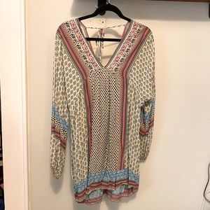 Zara patterned dress! Size M.